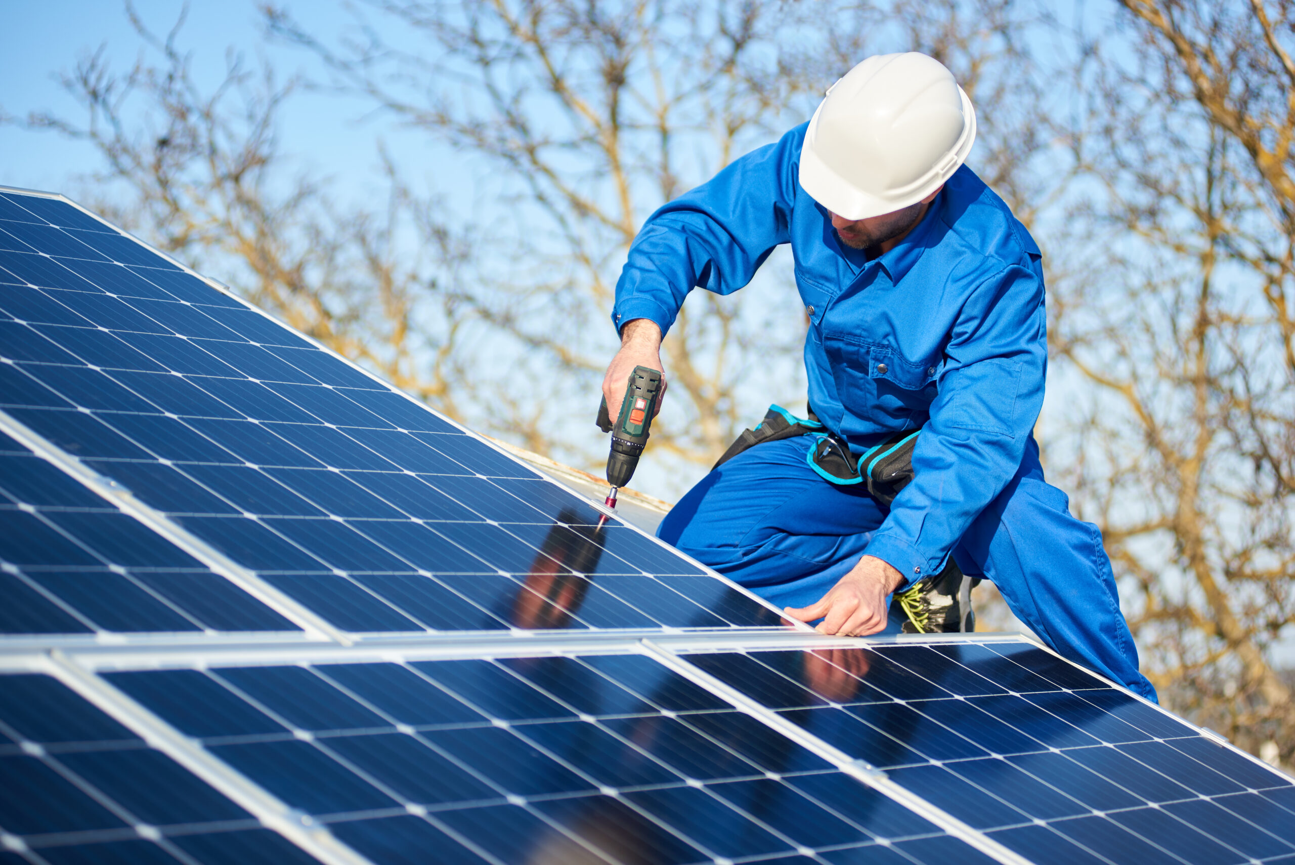 Painel solar geração de energia