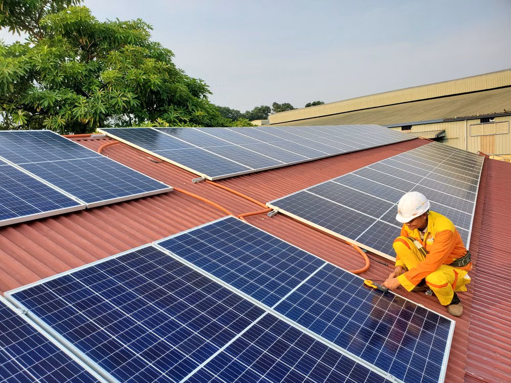 Sistema de energia solar residencial